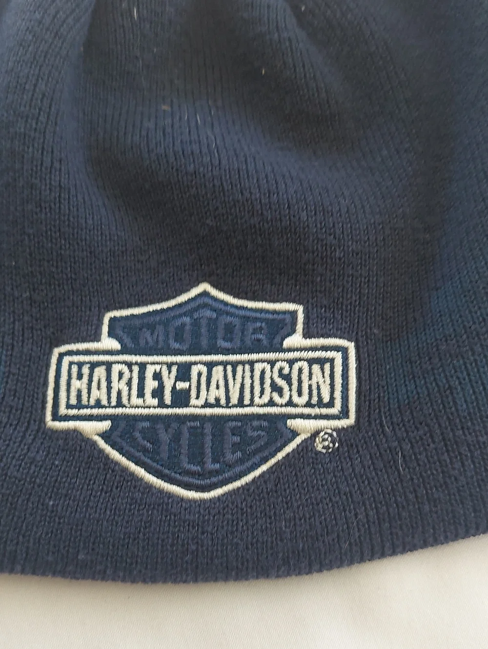 Harley-Davidson Navy Beanie with Logo